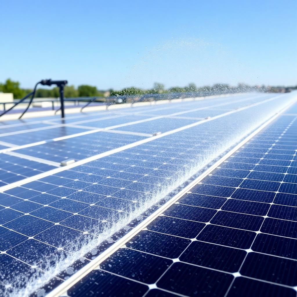 Solar Cleaning & Sprinklers
